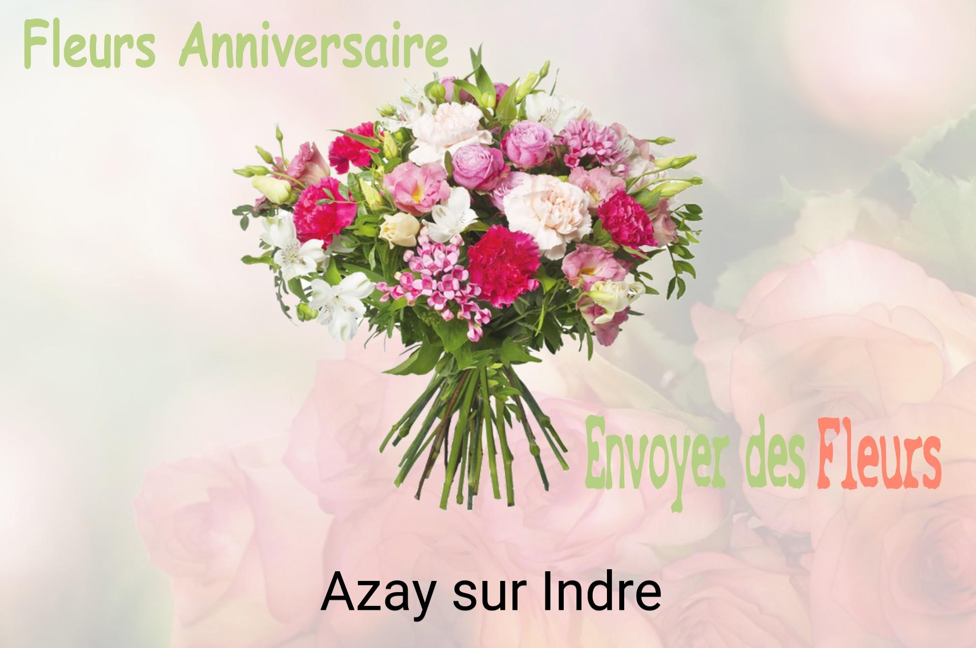 Bouquet de fleurs d’anniversaire livré à Azay-sur-Indre